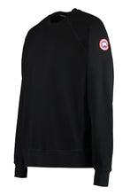Load image into Gallery viewer, Huron cotton crew-neck sweatshirt
