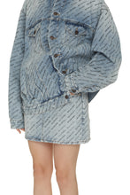 Load image into Gallery viewer, Denim mini skirt
