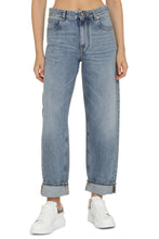 Load image into Gallery viewer, 5-pocket straight-leg jeans
