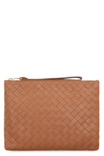 Load image into Gallery viewer, Leather flat pouch
