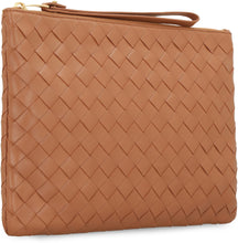 Load image into Gallery viewer, Leather flat pouch
