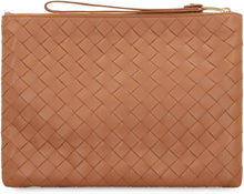 Load image into Gallery viewer, Leather flat pouch
