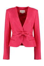 Load image into Gallery viewer, Belted waist blazer
