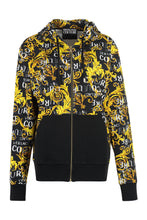 Load image into Gallery viewer, Printed cotton zipped sweatshirt

