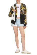 Load image into Gallery viewer, Printed cotton zipped sweatshirt
