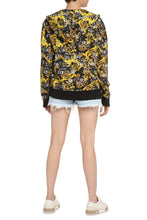 Load image into Gallery viewer, Printed cotton zipped sweatshirt
