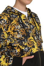 Load image into Gallery viewer, Printed cotton zipped sweatshirt
