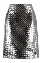 Load image into Gallery viewer, Leather midi skirt
