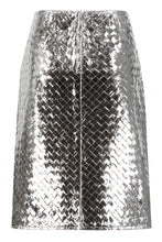 Load image into Gallery viewer, Leather midi skirt
