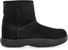 Load image into Gallery viewer, Snap suede ankle boots
