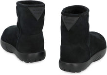 Load image into Gallery viewer, Snap suede ankle boots
