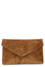 Load image into Gallery viewer, Large Cutch Envelope in suede leather
