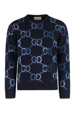 Load image into Gallery viewer, Crew-neck wool sweater

