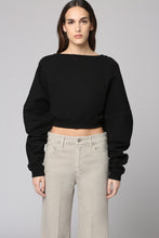Load image into Gallery viewer, Cotton crew-neck sweatshirt
