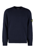 Load image into Gallery viewer, Wool-blend crew-neck sweater
