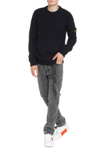 Load image into Gallery viewer, Wool-blend crew-neck sweater
