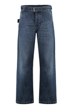 Load image into Gallery viewer, 5-pocket straight-leg jeans
