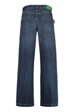 Load image into Gallery viewer, 5-pocket straight-leg jeans
