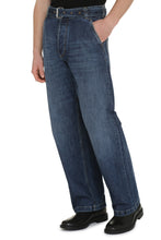 Load image into Gallery viewer, 5-pocket straight-leg jeans
