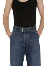 Load image into Gallery viewer, 5-pocket straight-leg jeans
