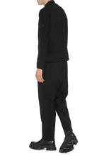 Load image into Gallery viewer, Wool-blend full-zip cardigan

