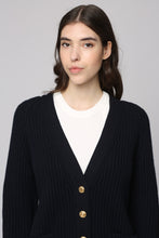 Load image into Gallery viewer, Wool and cashmere cardigan
