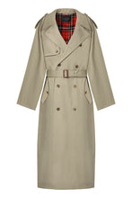 Load image into Gallery viewer, Cotton trench coat
