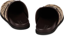 Load image into Gallery viewer, Leather and fabric sabot
