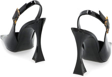 Load image into Gallery viewer, Dune Patent leather slingback pumps

