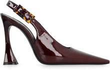 Load image into Gallery viewer, Dune Patent leather slingback pumps
