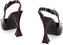 Load image into Gallery viewer, Dune Patent leather slingback pumps
