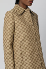 Load image into Gallery viewer, GG fabric coat
