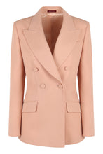 Load image into Gallery viewer, Double-breasted wool jacket
