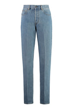 Load image into Gallery viewer, 5-pocket straight-leg jeans
