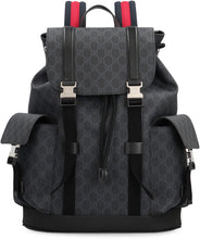 Load image into Gallery viewer, GG supreme fabric backpack
