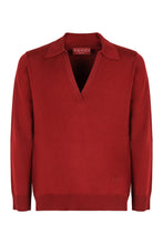 Load image into Gallery viewer, wool V-neck sweater
