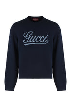Load image into Gallery viewer, Wool sweater made with intarsia
