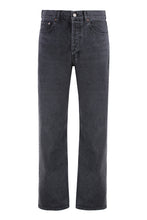 Load image into Gallery viewer, 5-pocket straight-leg jeans
