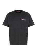 Load image into Gallery viewer, Cotton crew-neck T-shirt
