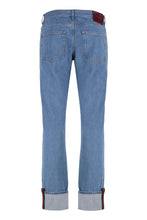 Load image into Gallery viewer, 5-pocket straight-leg jeans
