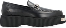 Load image into Gallery viewer, Creeper leather loafers
