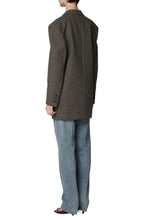 Load image into Gallery viewer, Vichy Double-breasted wool jacket
