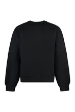 Load image into Gallery viewer, Cotton crew-neck sweatshirt
