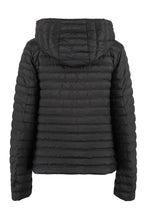 Load image into Gallery viewer, Hooded reversible down jacket
