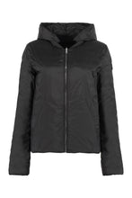 Load image into Gallery viewer, Hooded reversible down jacket
