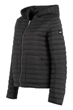 Load image into Gallery viewer, Hooded reversible down jacket
