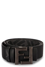 Load image into Gallery viewer, Squared FF reversible leather belt
