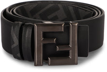 Load image into Gallery viewer, Squared FF reversible leather belt
