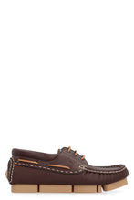 Load image into Gallery viewer, Fendi Deck leather boat shoes
