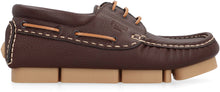 Load image into Gallery viewer, Fendi Deck leather boat shoes

